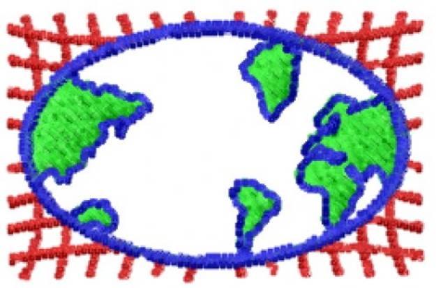 Picture of Earth Machine Embroidery Design