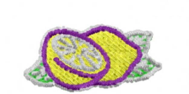 Picture of Lemons Machine Embroidery Design