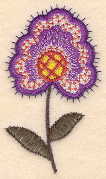 Picture of Colonial Floral Design Machine Embroidery Design