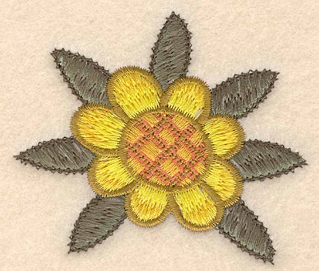 Picture of Colonial Floral Design Machine Embroidery Design