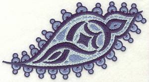 Picture of Paisley D Large Machine Embroidery Design