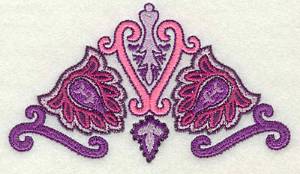 Picture of Paisley J Small Machine Embroidery Design