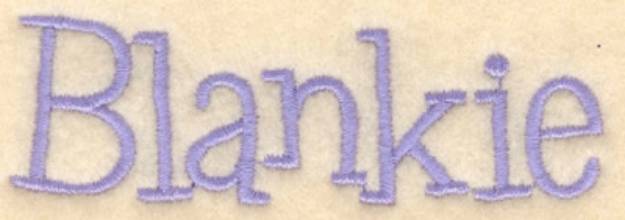 Picture of Blankie Machine Embroidery Design