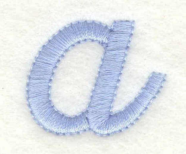 Picture of Fancy Lowercase a Machine Embroidery Design