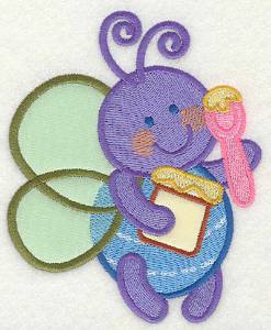 Picture of Honey Bee Machine Embroidery Design