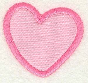 Picture of Heart Machine Embroidery Design