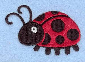 Picture of Ladybug Machine Embroidery Design