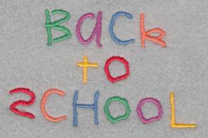 Picture of Back To School Machine Embroidery Design