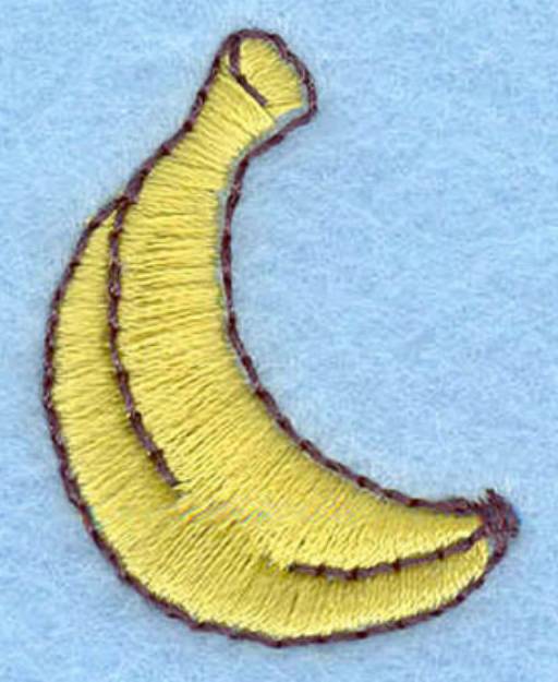 Picture of Banana Machine Embroidery Design