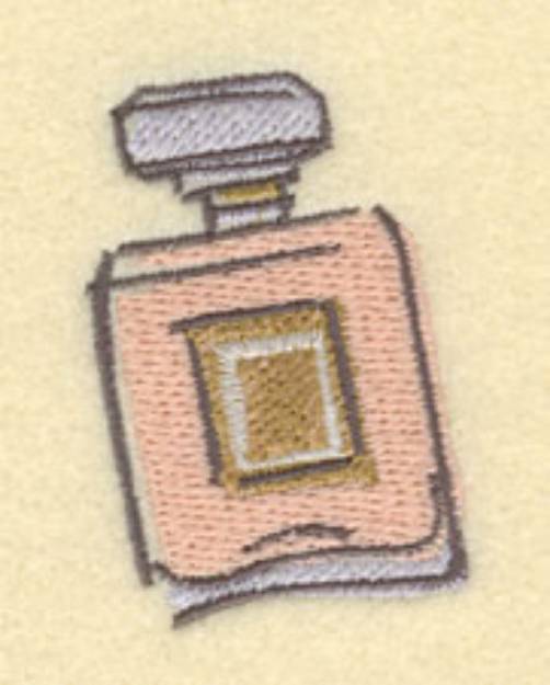 Picture of Perfume Bottle Machine Embroidery Design