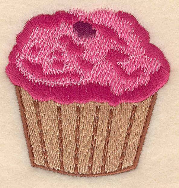 Picture of Cupcake Machine Embroidery Design