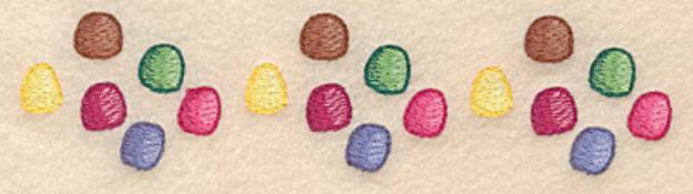 Picture of Gumdrop Border Machine Embroidery Design