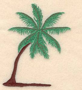 Picture of Palm Tree Machine Embroidery Design