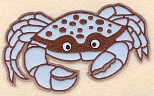 Picture of Crab Applique Machine Embroidery Design