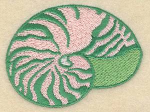 Picture of Seashell Machine Embroidery Design