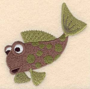 Picture of Fish Machine Embroidery Design