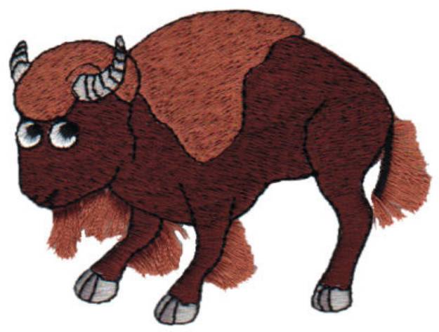 Picture of Fringe Buffalo Machine Embroidery Design