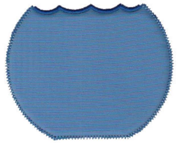 Picture of Water Background (Sm) Machine Embroidery Design