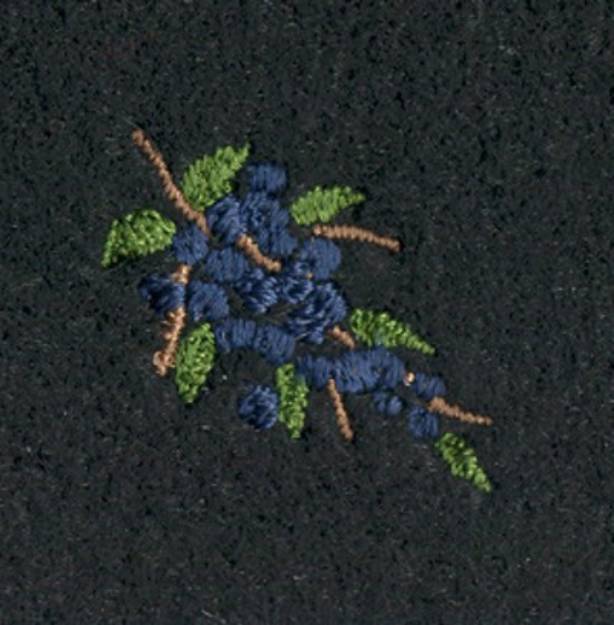 Picture of Grapes Machine Embroidery Design