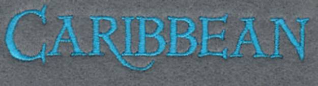 Picture of Caribbean Machine Embroidery Design