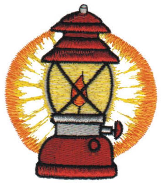 Picture of Lantern Machine Embroidery Design