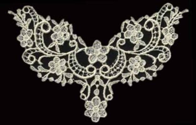 Picture of Lace Machine Embroidery Design