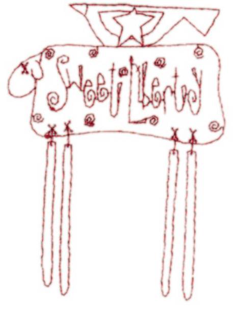 Picture of Sweet Liberty Machine Embroidery Design