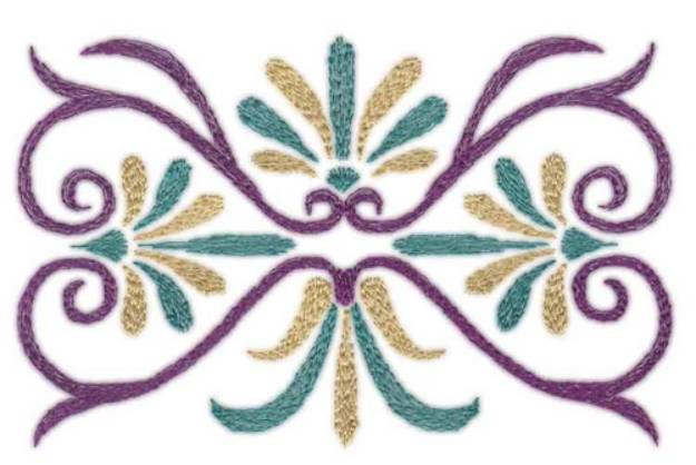 Picture of Deco Swirls Machine Embroidery Design