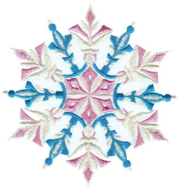 Picture of Snowflake 1 Machine Embroidery Design