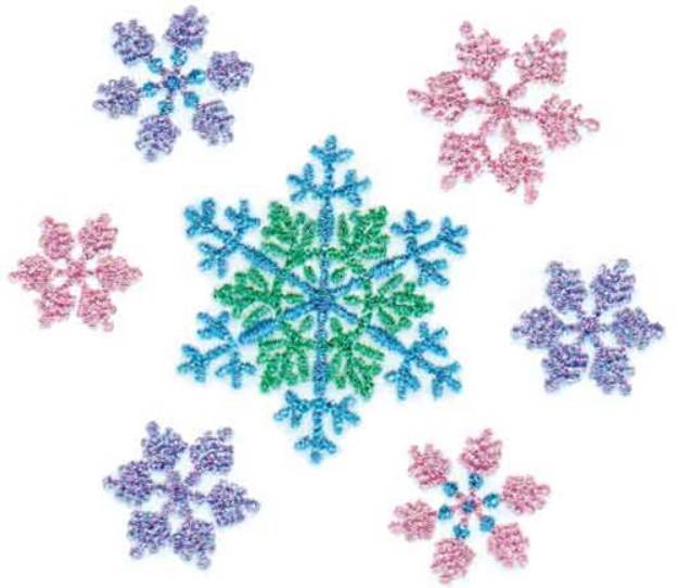 Picture of Snowflake 10 Machine Embroidery Design