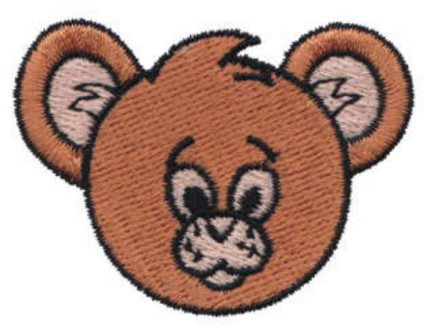 Picture of Bear Head Machine Embroidery Design