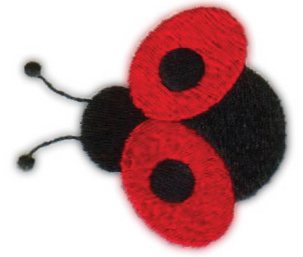 Picture of Ladybug Machine Embroidery Design