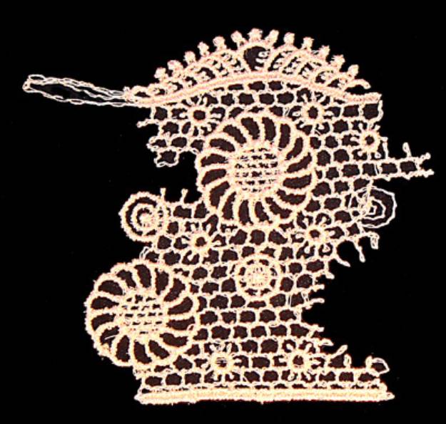 Picture of Lace Pattern Machine Embroidery Design