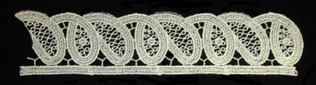 Picture of Lace Border Machine Embroidery Design