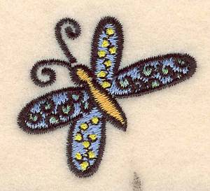 Picture of Butterfly Machine Embroidery Design