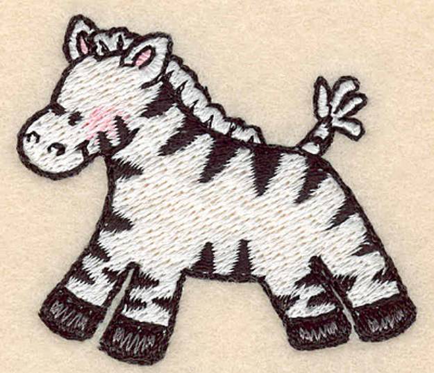 Picture of Zebra Machine Embroidery Design