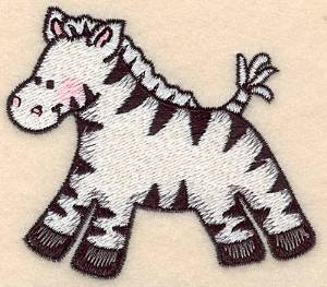 Picture of Zebra Machine Embroidery Design