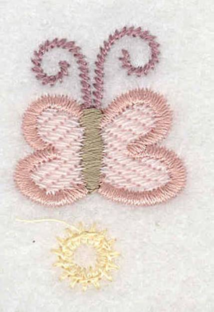 Picture of Mini Butterfly Machine Embroidery Design