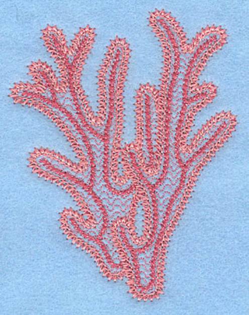 Picture of Coral Machine Embroidery Design