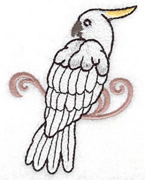 Picture of Cockatoo Machine Embroidery Design