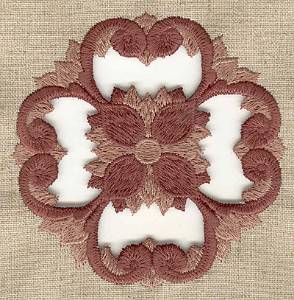 Picture of Floral Cutwork Machine Embroidery Design