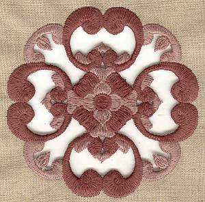 Picture of Floral Cutwork Machine Embroidery Design