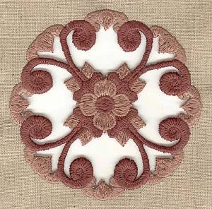 Picture of Floral Cutwork Machine Embroidery Design