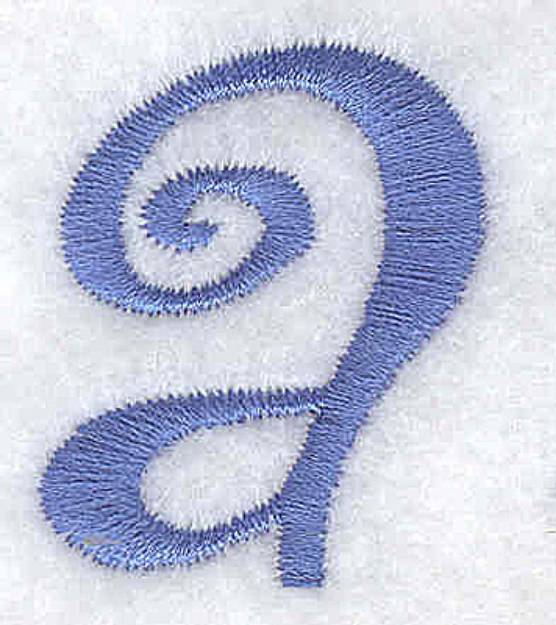 Picture of A Lower Case Machine Embroidery Design