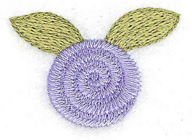 Picture of Lavender Rosebud Machine Embroidery Design