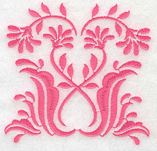 Picture of Entwined Flowers Machine Embroidery Design