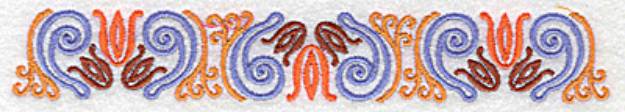 Picture of Swirl Border Machine Embroidery Design