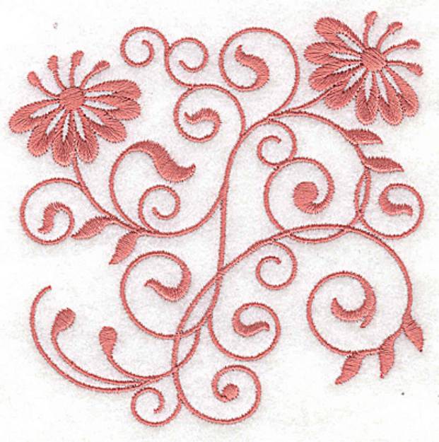 Picture of Scroll Design Machine Embroidery Design