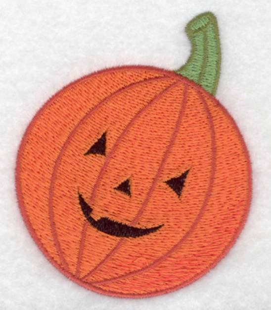 Picture of Jack-o-lantern Machine Embroidery Design