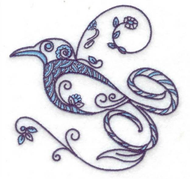 Picture of Bird Machine Embroidery Design